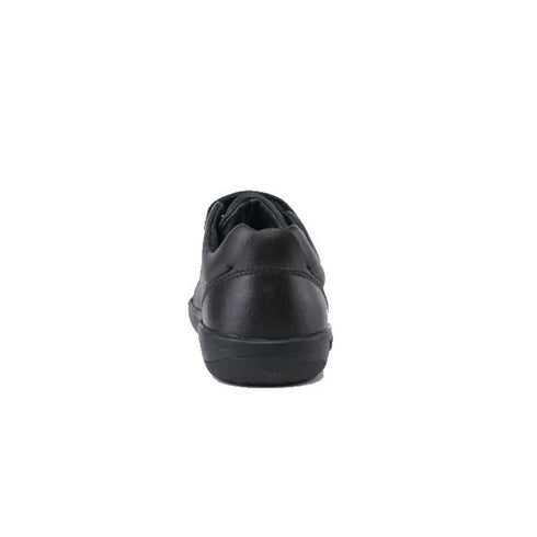 Bobux Kid+ Black School Leather Shoe Venture  Trainer